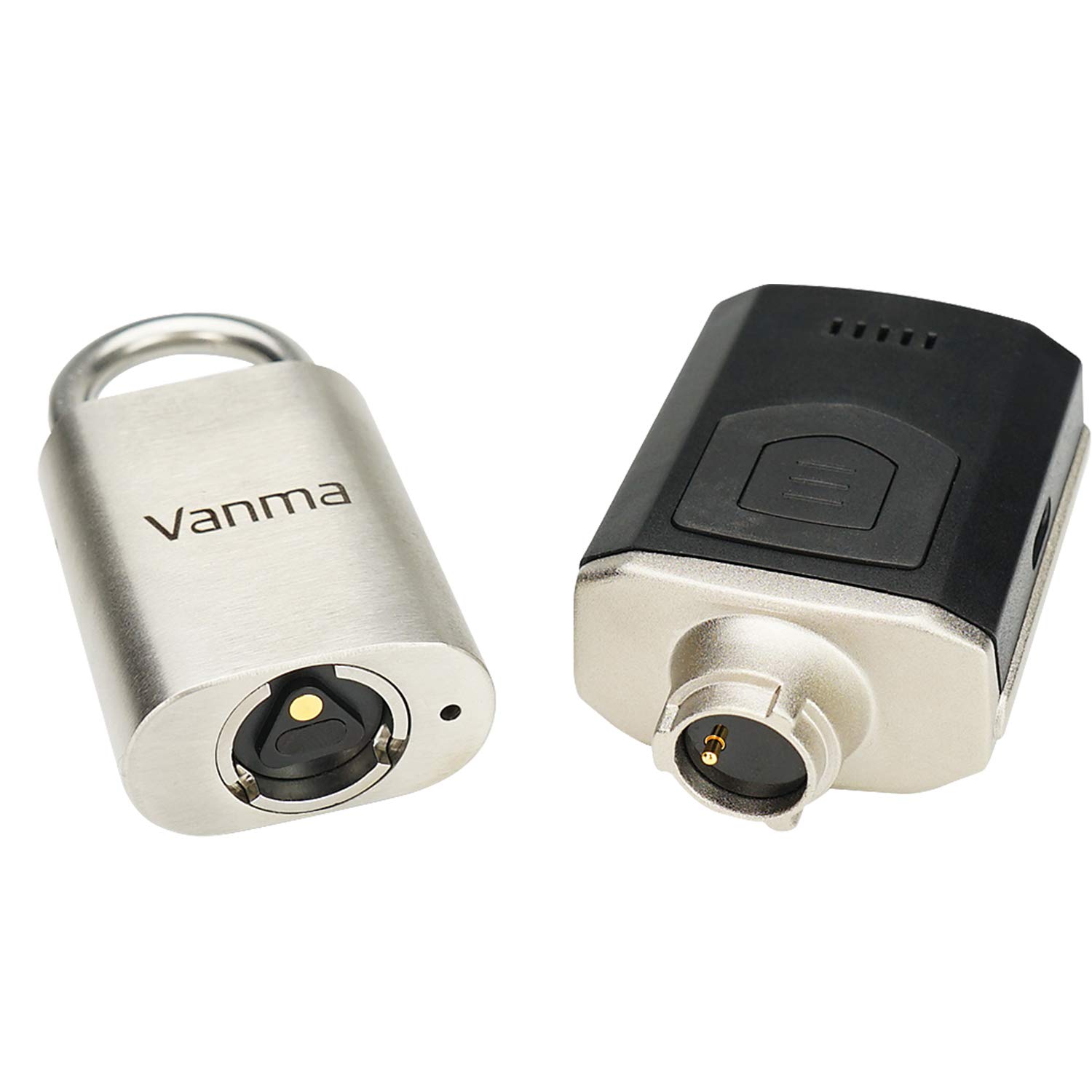Electronic Smart Padlock with Fingerprint Key - Secure Digital Passive Lock for Home, Office & Travel - Ideal for Lockers, Gates & Storage Security