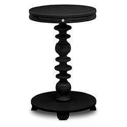 Vintage Style Jenny Lind Nightstand - Wooden Bedside Table with Spindle Design for Bedroom, Living Room & Guest Room Decor