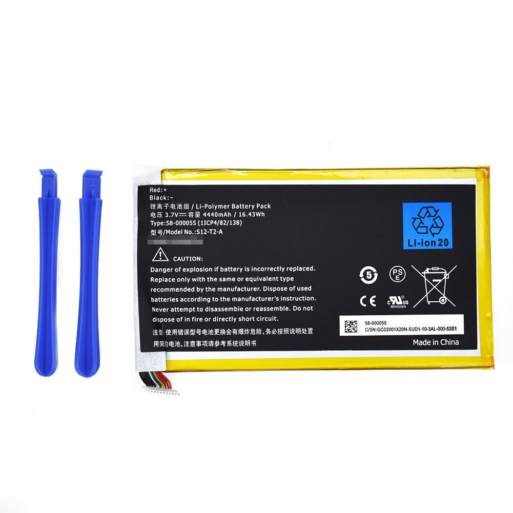 Amazon Kindle 3rd Gen Fire HD 7 Replacement Battery - OEM 26S1005 58-000055 P48WVB4 - Perfect for Home, Travel & Extended Reading Sessions