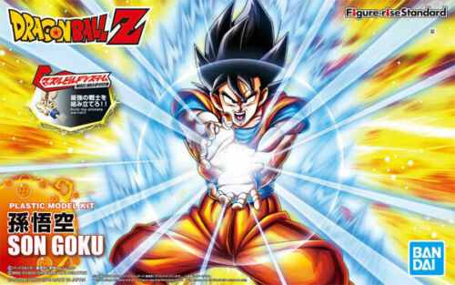 Figure-rise Standard Dragon Ball Son Goku Renewal Version Model Kit - Build & Display Anime Action Figure for Collectors & Fans