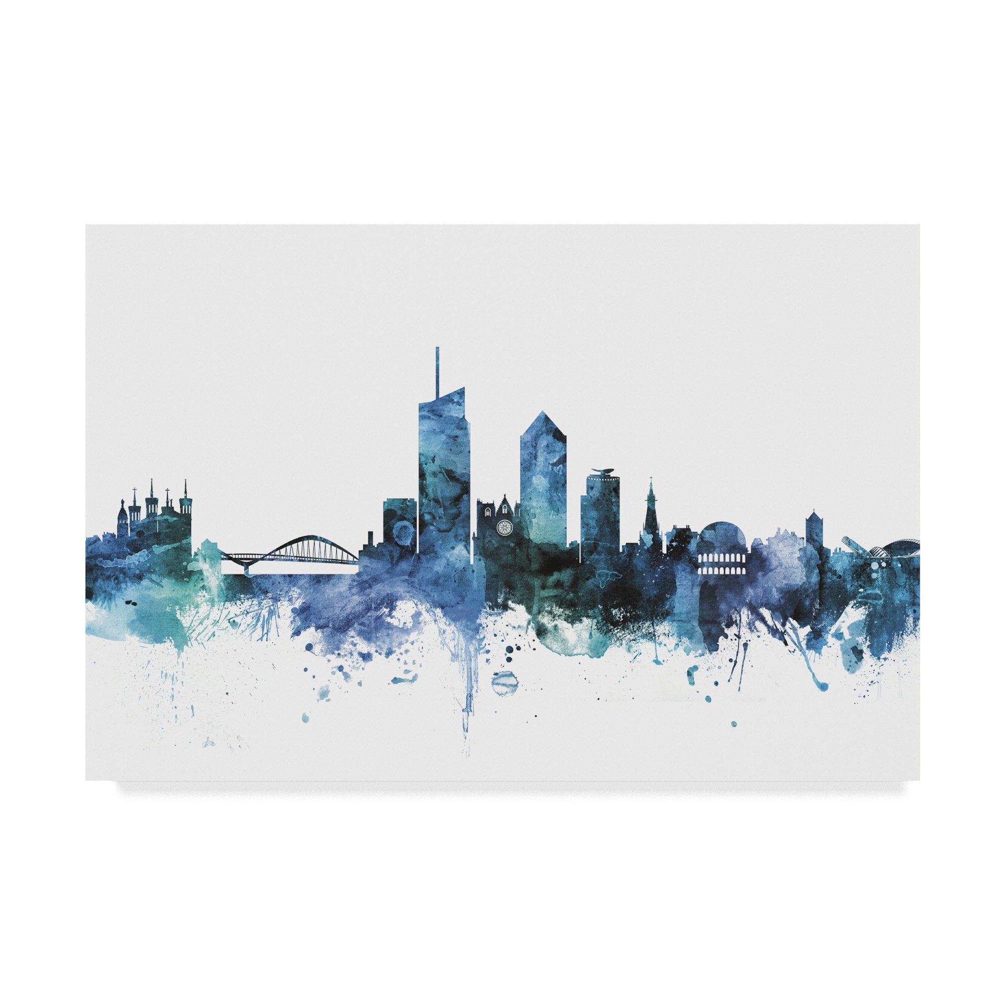 Trademark Fine Art Michael Tompsett Canvas Wall Art - Vibrant Multicolor Abstract Painting for Living Room, Bedroom & Office Decor