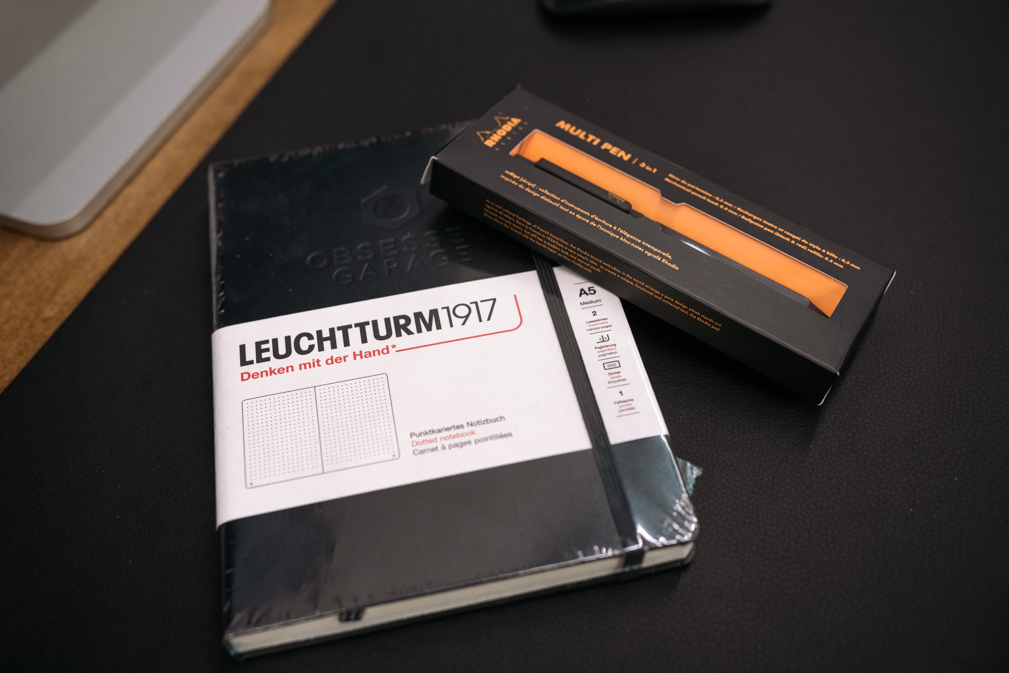 Premium Obsessed Garage Leuchtturm1917 Notebook Journal - Perfect for Car Enthusiasts & Lotus Emira Owners - Ideal for Garage Logs, Maintenance Tracking & Giveaway Events