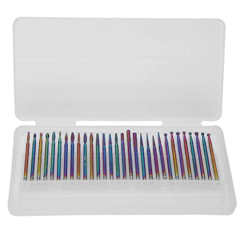 Professional Nail Drill Bits Set - Multi-Function Nail Art Tools with 2.35mm Shank for Acrylic Removal, Filing & Shaping - Perfect for Home Nail Care & Salon Use