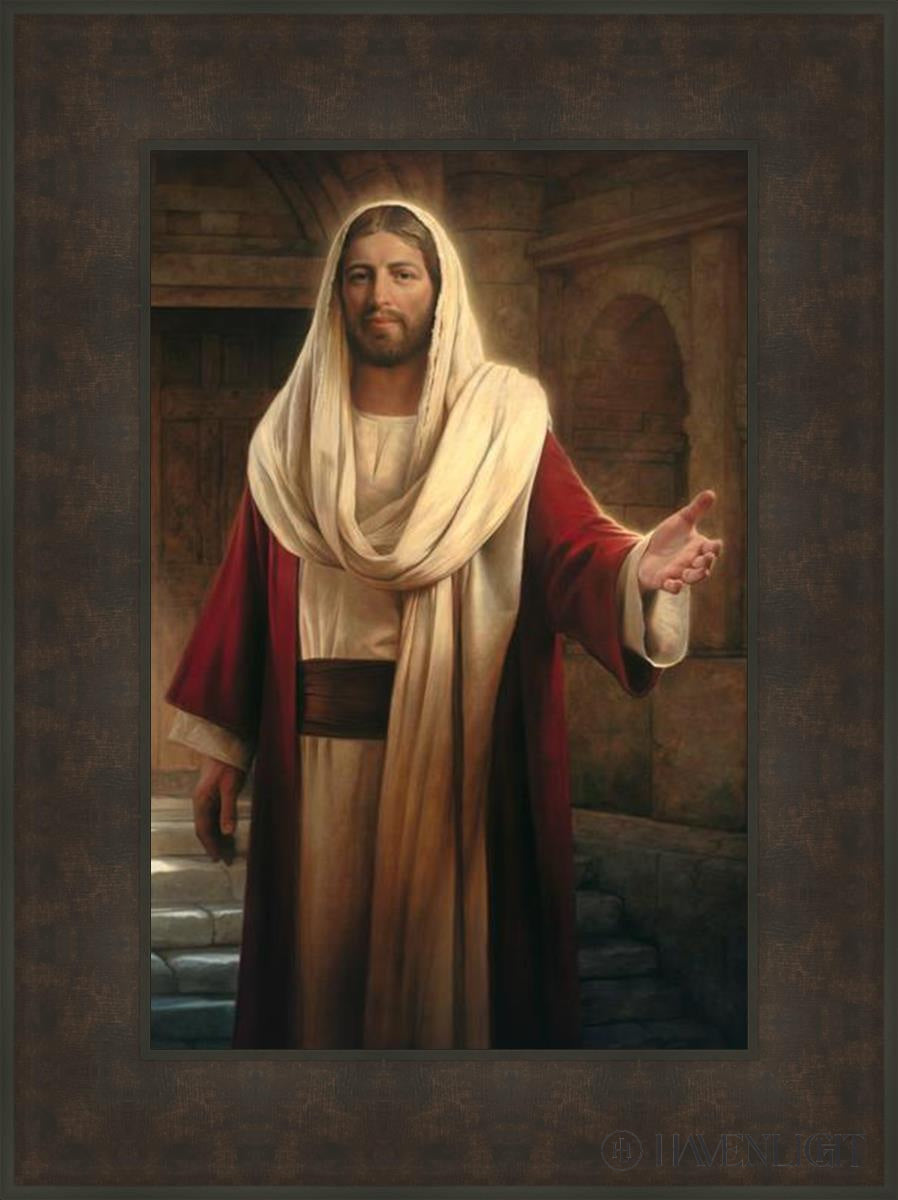 Come Follow Me by Howard Lyon - Inspirational Christian Art Print for Home, Church & Office Decor