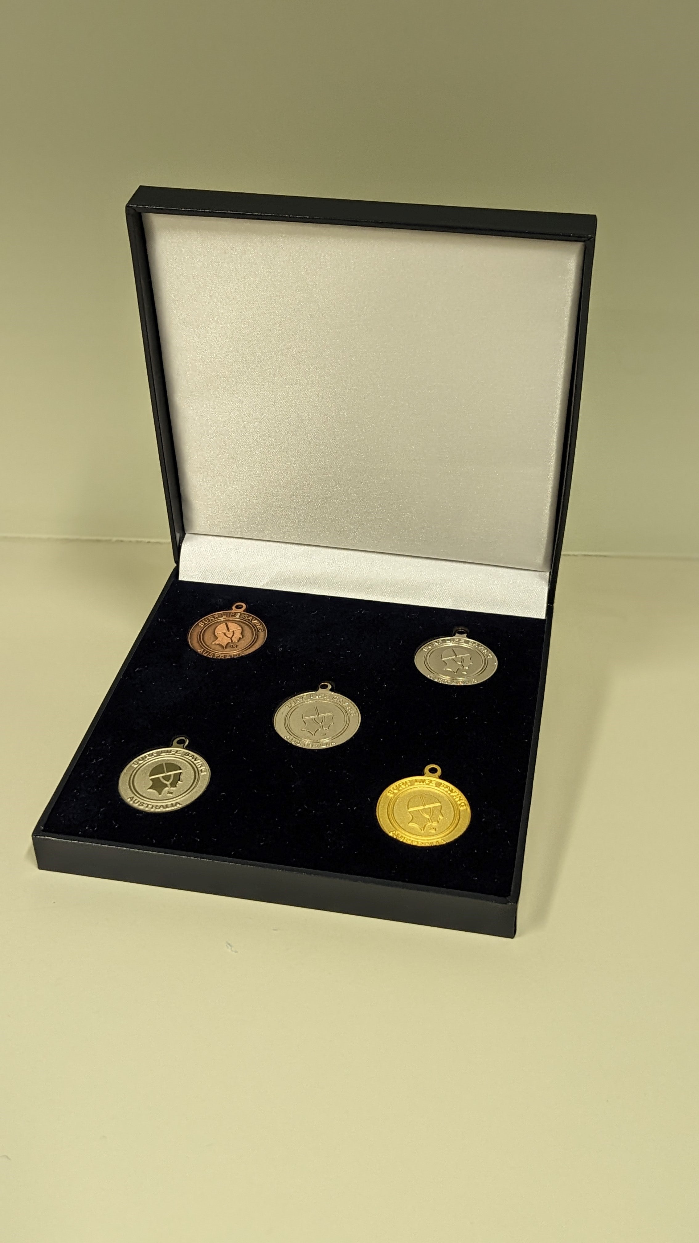 Premium Custom Medal Display Box - Elegant Award & Trophy Presentation Case for Sports, Military, and Academic Achievements - Perfect for Ceremonies, Awards Nights, and Office Decor