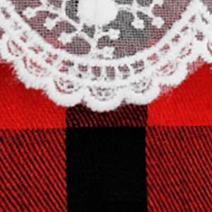 Red and Black With Lace