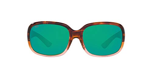 Shiny Tortoise Fade/Green Mirrored Polarized 580p