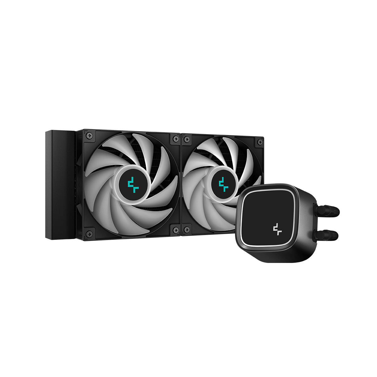 Deepcool LE520 240mm ARGB AIO Liquid CPU Cooler - Black | High Performance Cooling for Gaming PCs & Workstations | Perfect for Overclocking & Silent Operation