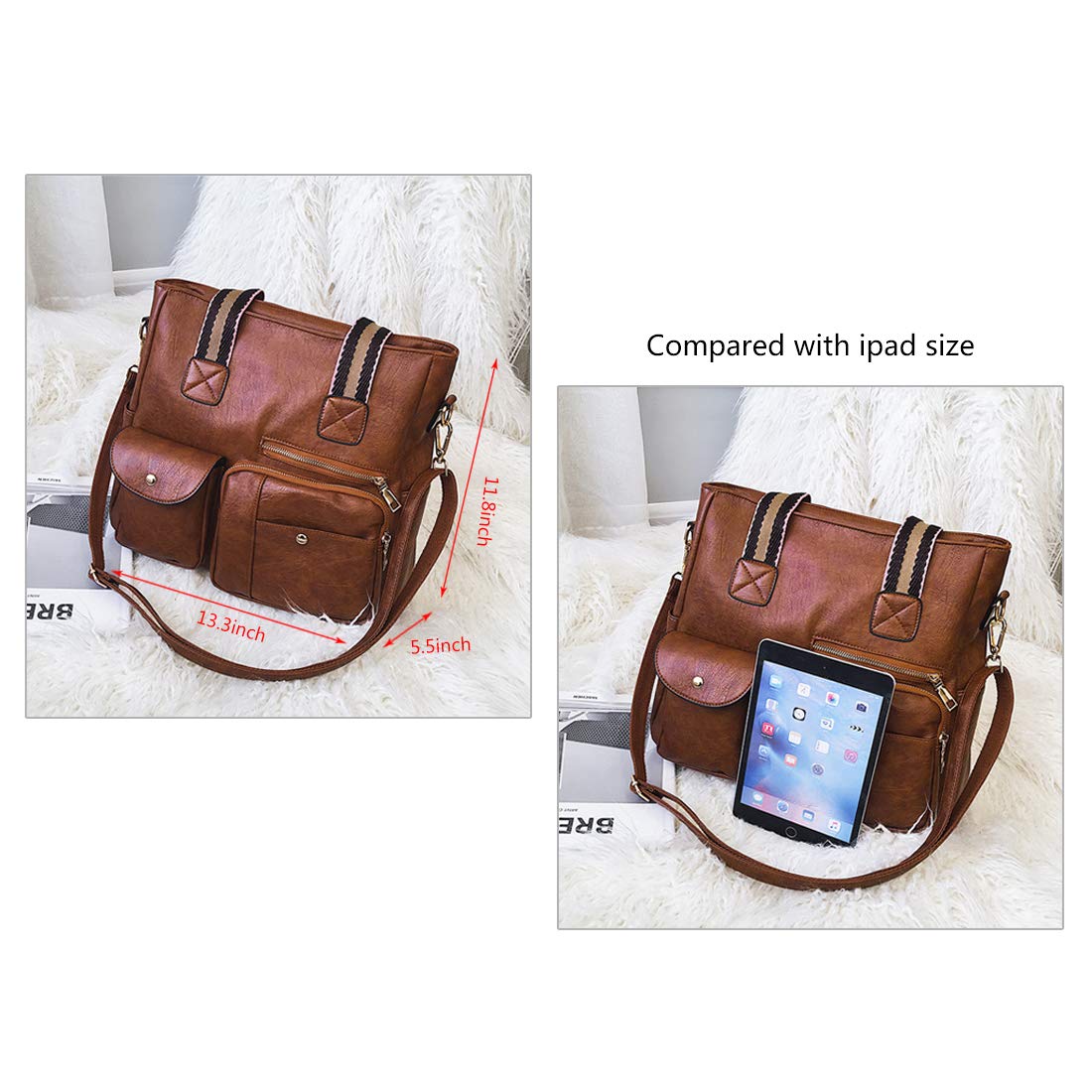 Stylish Women's Large Capacity Shoulder Bag - Fashion Tote, Messenger & Crossbody Purse for Work, Travel & Daily Use
