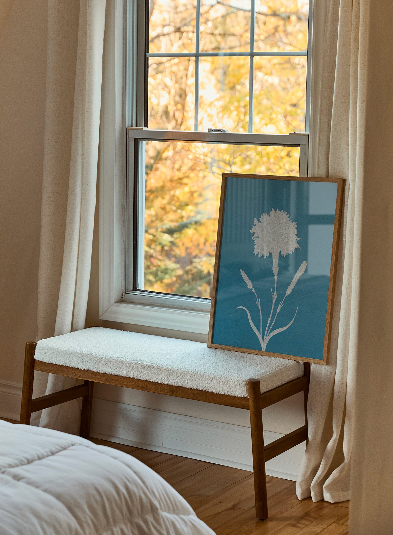 Papercut Carnation Art Print - Elegant Floral Wall Decor for Home, Office & Gift Giving