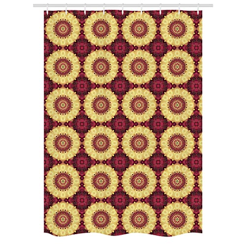 Maroon Yellow