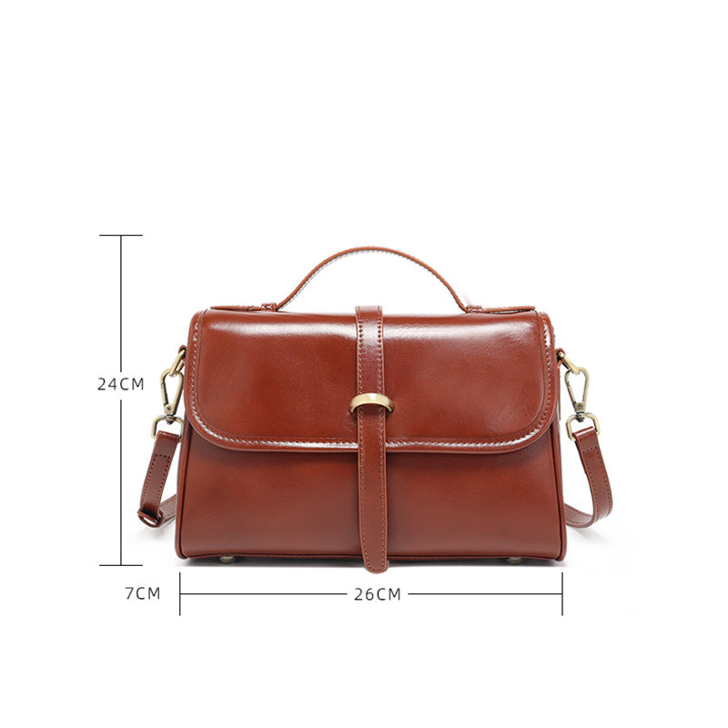 Stylish Modern Flap Crossbody Satchel for Women - Fashionable Shoulder Bag with Adjustable Strap - Perfect for Work, Travel & Everyday Use