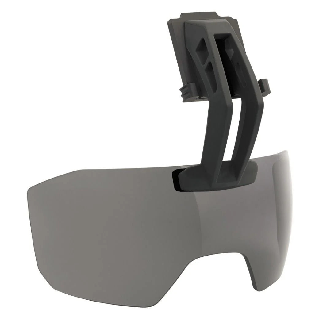 Galvion Caiman Fixed Arm Visor - Tactical Ballistic Helmet Visor for Military & Law Enforcement - Impact Resistant Face Shield for Combat, Training & Outdoor Activities