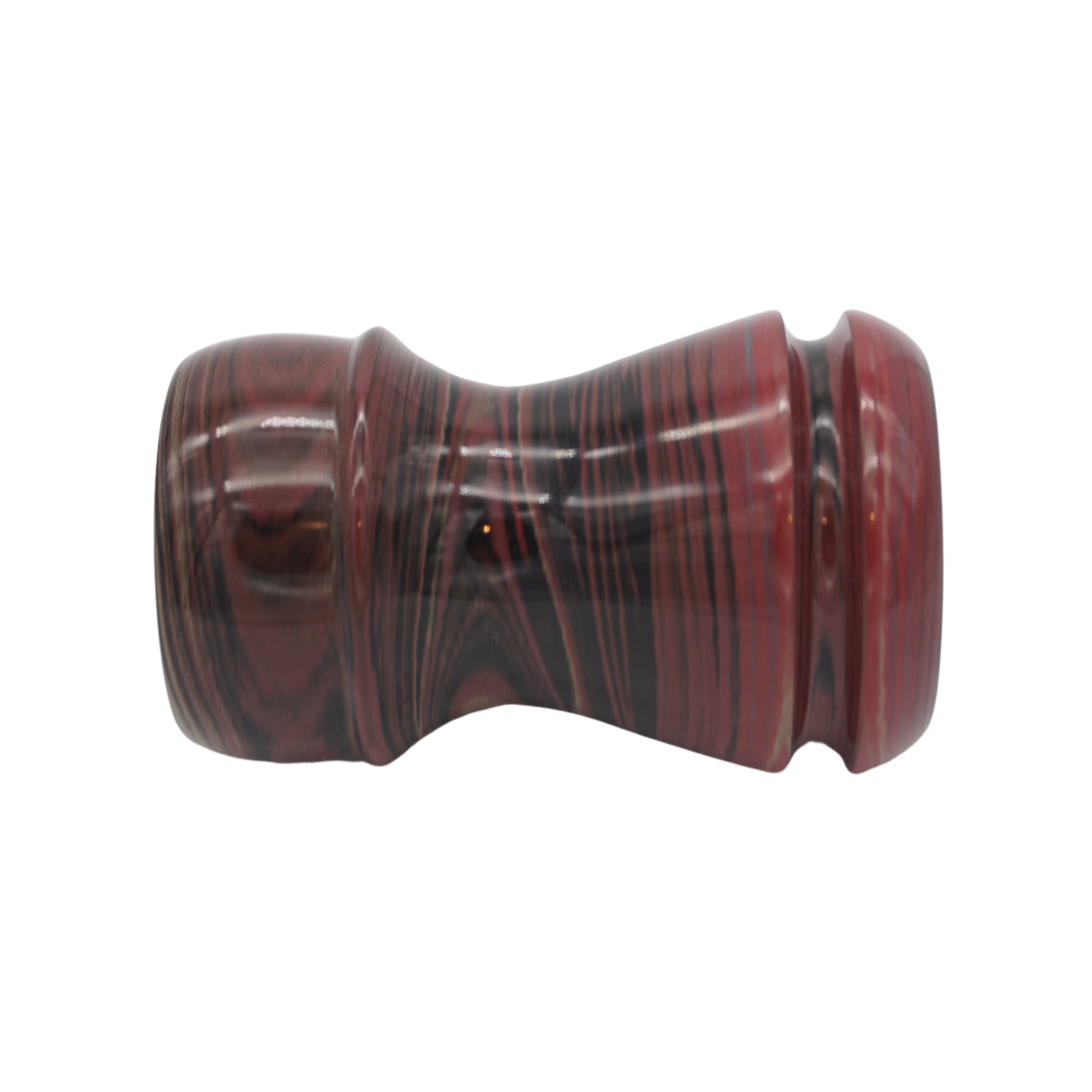 Premium Mars Ebonite Handmade Shaving Brush Handle - Fits 24mm & 26mm Knots - Perfect for Wet Shaving, Grooming Kits & Luxury Bathroom Essentials