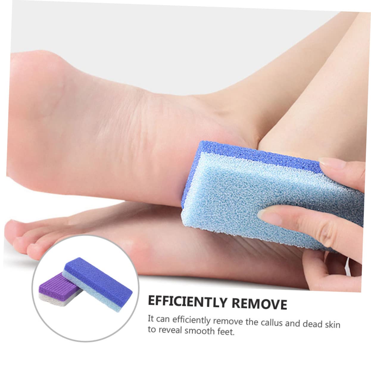 Beavorty 8-Piece Professional Pedicure Kit - Foot Massage File, Exfoliator & Dead Skin Remover Tools for Smooth Feet - Perfect for Home Spa, Nail Care & Pedicure Routine