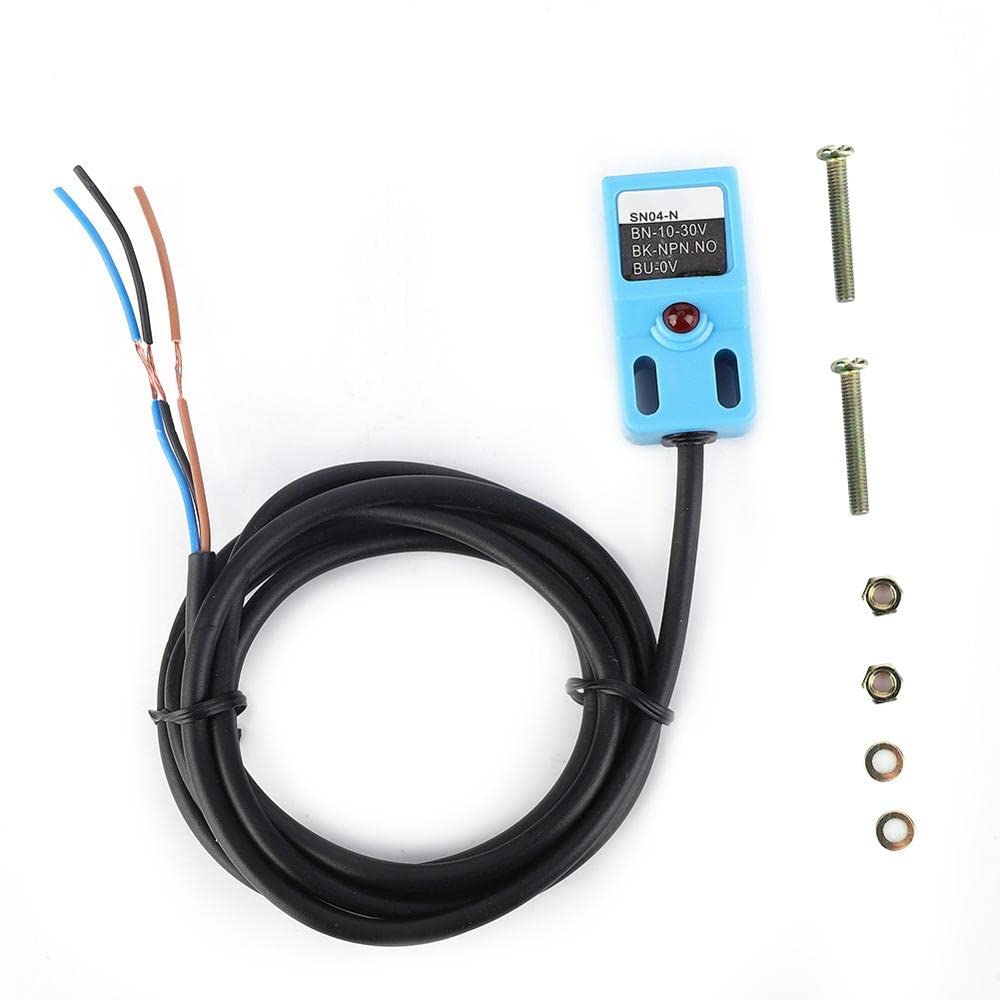 SN04-N2 NPN NO 5mm Inductive Proximity Sensor Switch - Waterproof, DC 10-30V - Ideal for Industrial Automation, CNC Machines, and Conveyor Systems