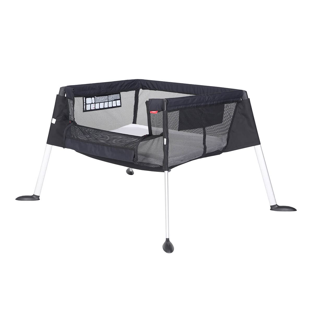 Phil & Teds Traveller Travel Crib 2021 - Lightweight Portable Baby Crib for Travel & Home Use | Compact Foldable Design for Easy Storage | Perfect for Hotels, Camping & Grandparents' House