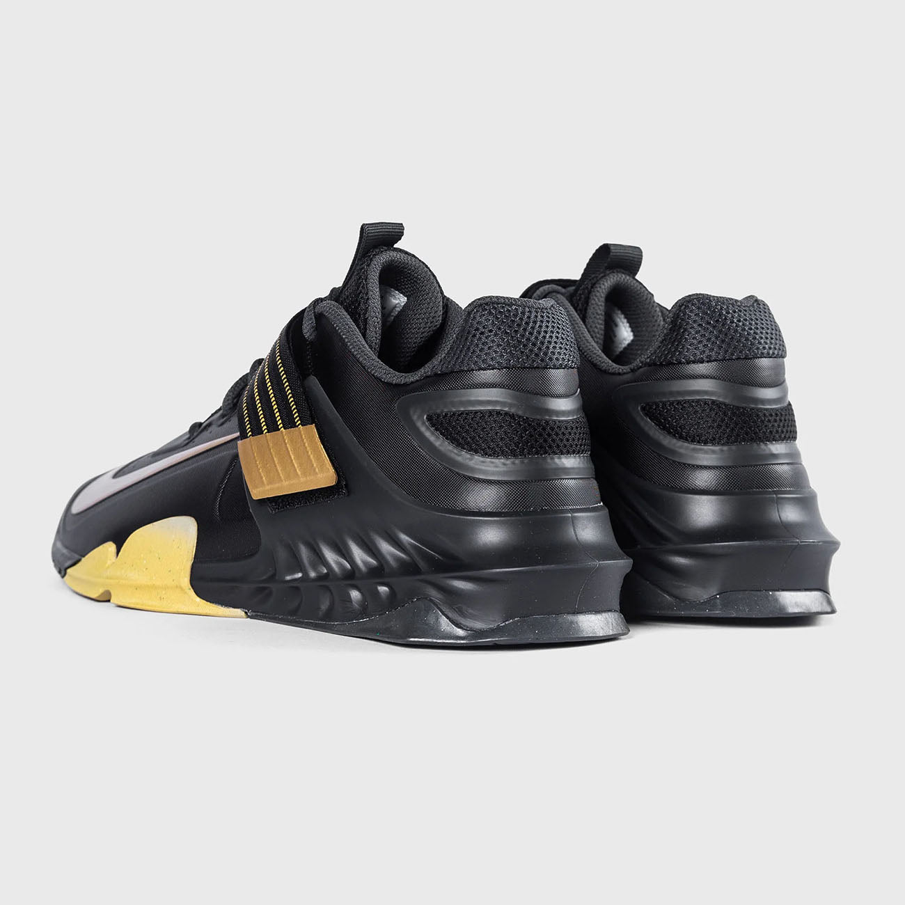 Nike Savaleos Sneakers for Men - Black & Metallic Gold Running Shoes for Gym, Training & Casual Wear