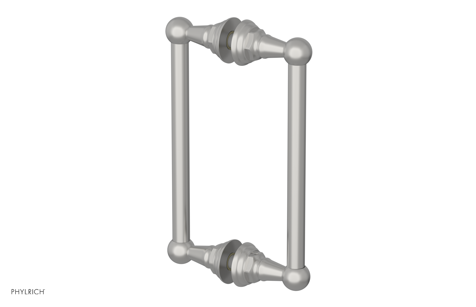 Hex Traditional 8 Double Sided Shower Pull 500 93 08 - Premium Bathroom Hardware for Easy Shower Door Operation - Perfect for Modern and Classic Bathroom Designs