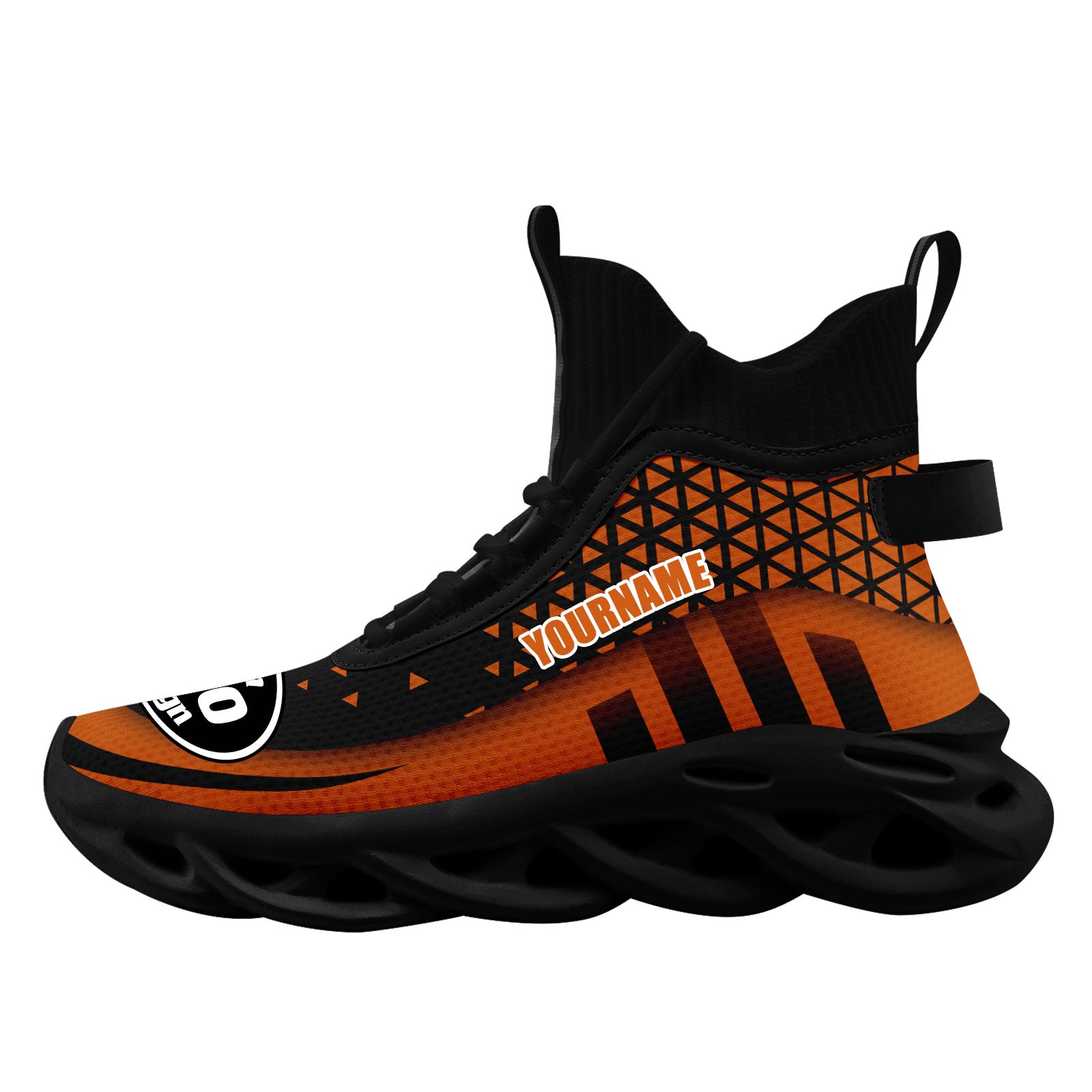 Custom Maxsoul Personalized Sneakers for Men & Women - Breathable Lightweight Running Shoes FN029A D023032 (Size 8) - Perfect for Jogging, Gym Workouts & Casual Wear