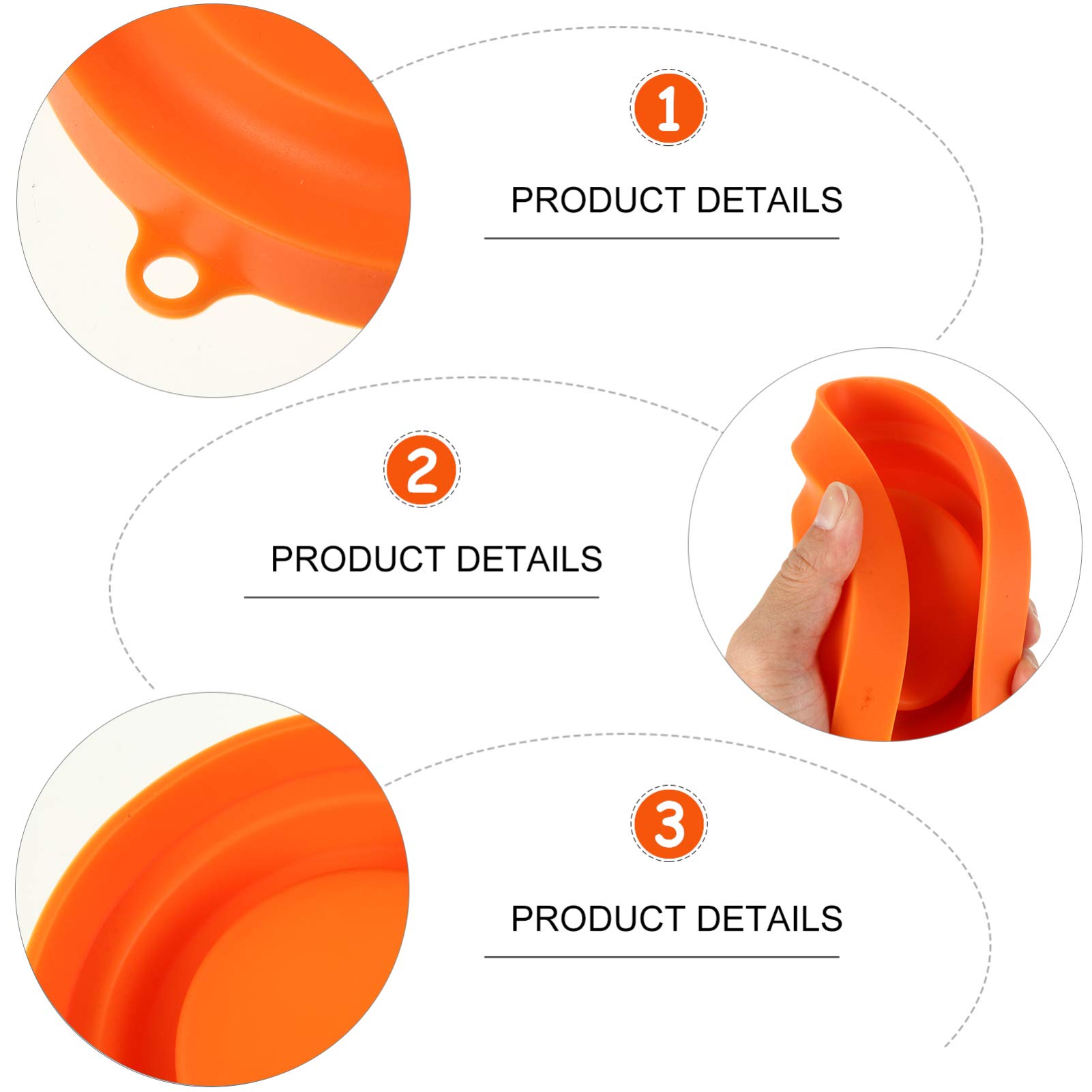 Hemoton Silicone Pressure Cooker Lid Holder - Durable Kitchen Accessory for Pressure Cooker, Air Fryer & Pot Cover Stand - Perfect for Cooking, Baking & Meal Prep