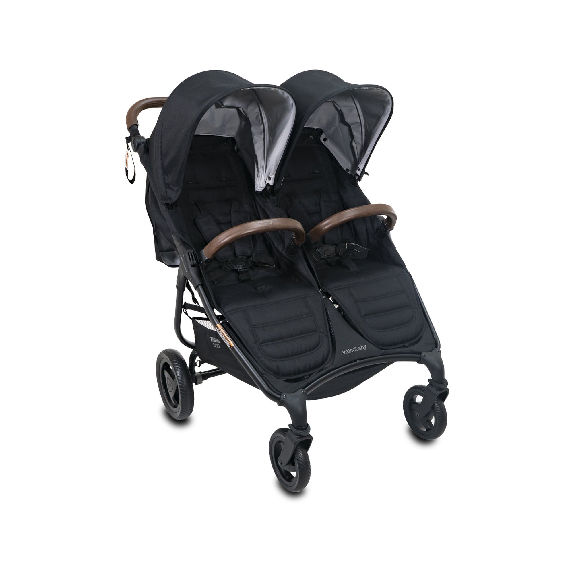 Valco Baby Duo Trend Double Stroller - Lightweight Compact Side by Side Stroller for Twins & Toddlers | Perfect for Shopping, Travel & Outdoor Adventures