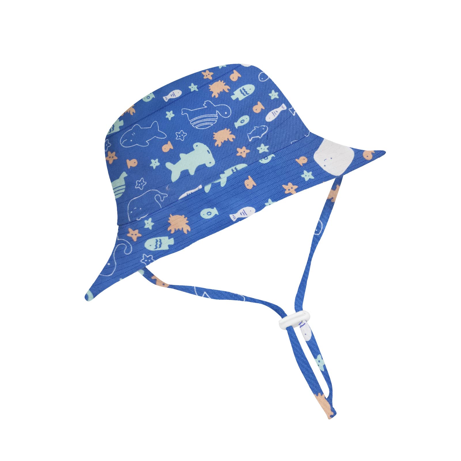 KANCOOL UPF 50+ Baby Sun Hat for Toddlers & Kids - Wide Brim Summer Beach Hat with Sun Protection for Boys & Girls - Perfect for Outdoor Play, Pool Days and Beach Vacations