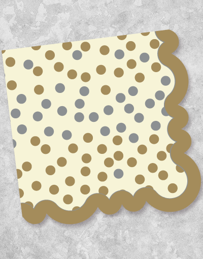 Elegant Dot Beverage Napkins (20 Count) - Perfect for Parties, Weddings, and Home Decor