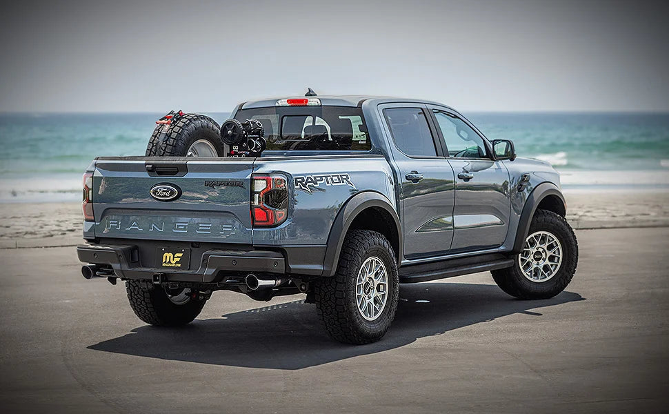 2024 Ford Ranger Raptor Competition Series Cat-Back Exhaust System - High Performance Upgrade for Off-Roading & Racing