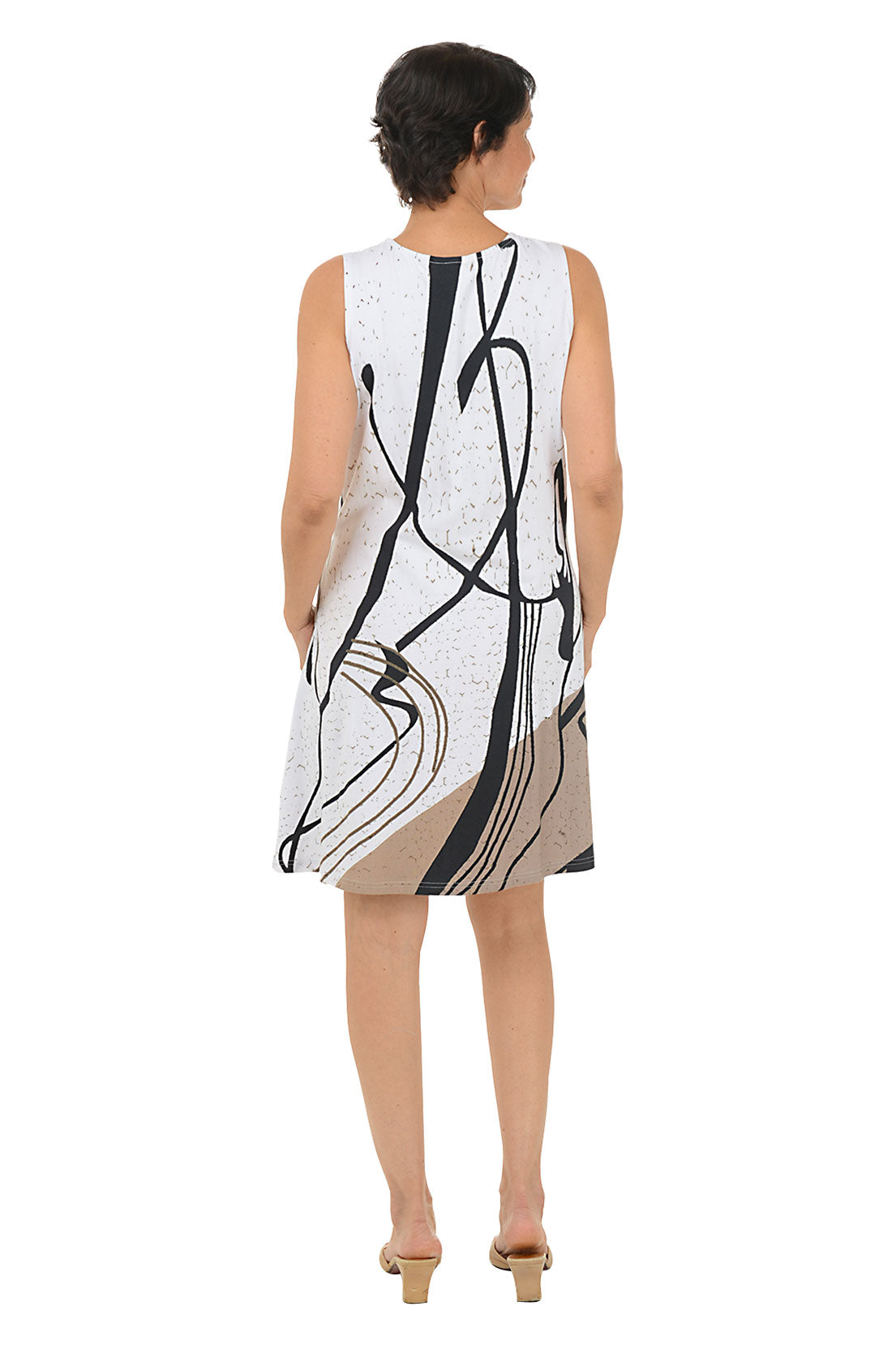Tawnie Women's Sleeveless Tank Dress - Summer Casual Stretchy Bodycon Mini Dress for Beach, Party & Everyday Wear