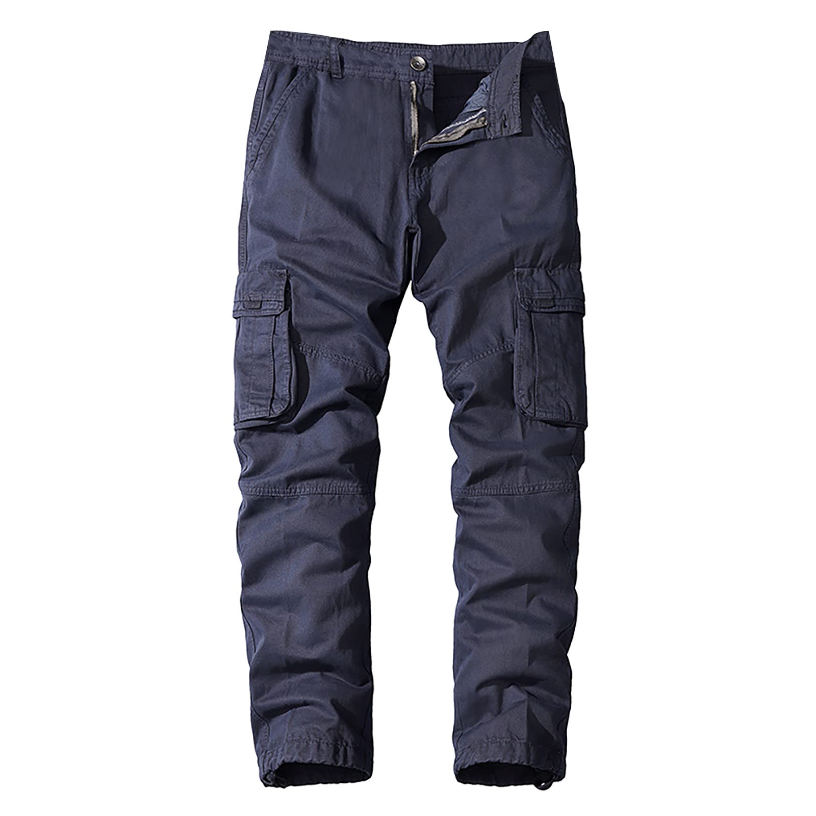 Men's Slim Fit Cargo Pants with Multiple Pockets - Tactical Army Pants for Outdoor Hiking, Work & Workout - Durable & Comfortable for Daily Wear, Camping & Adventure Activities