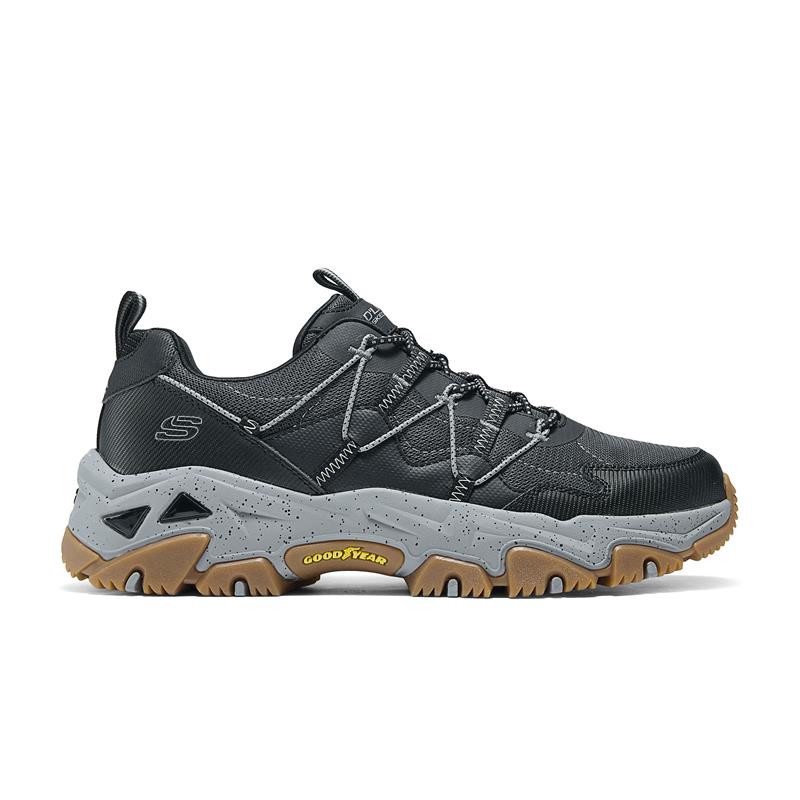 D'LITES HIKER Women's Lightweight Hiking Shoes 237421/BKGY - Comfortable Trail Walking Shoes for Outdoor Adventures & Travel