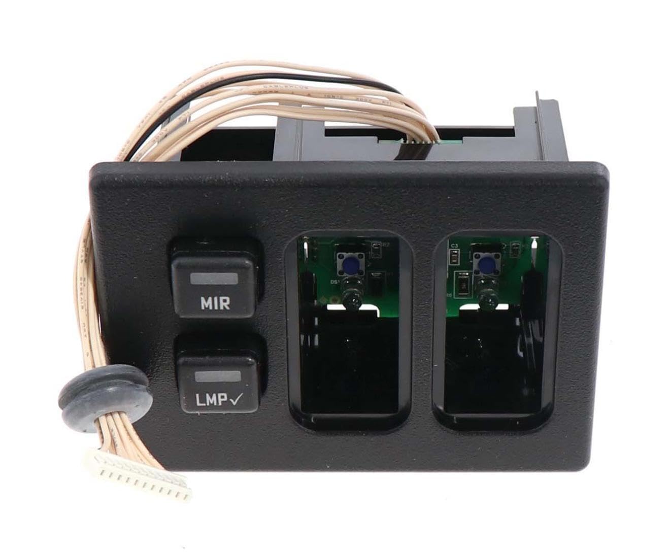 2595552C94 Black Push Button Switch Housing - Waterproof & Durable for Industrial Control Panels, Machinery, and Automotive Applications