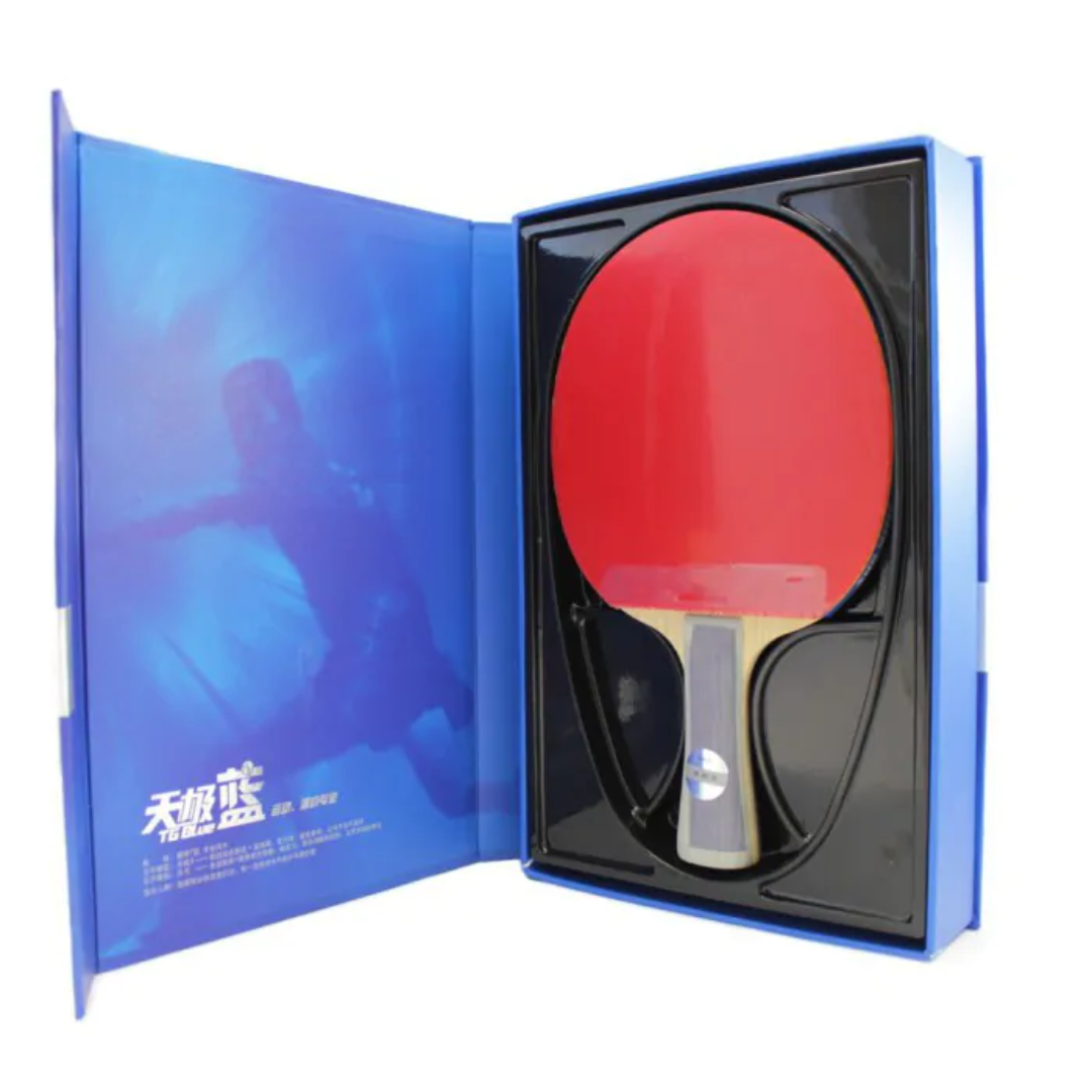 DHS Skyline 2 TG Blue TB2 Table Tennis Bat (FL) - Professional Ping Pong Paddle for Tournament Play & Training