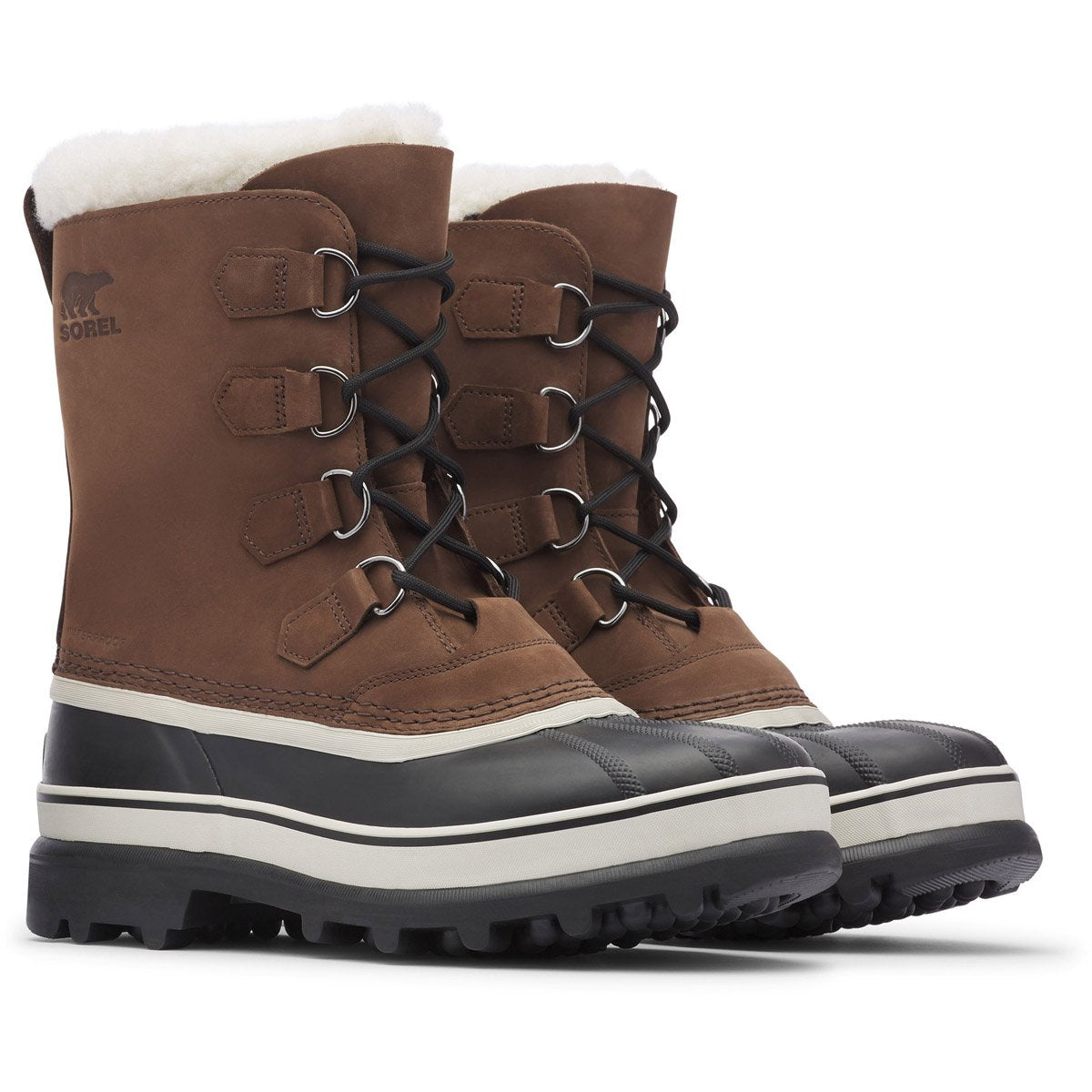 Men's Caribou Boots - Waterproof Winter Snow Boots for Hiking & Outdoor Activities | Warm Insulated Hunting Boots for Men
