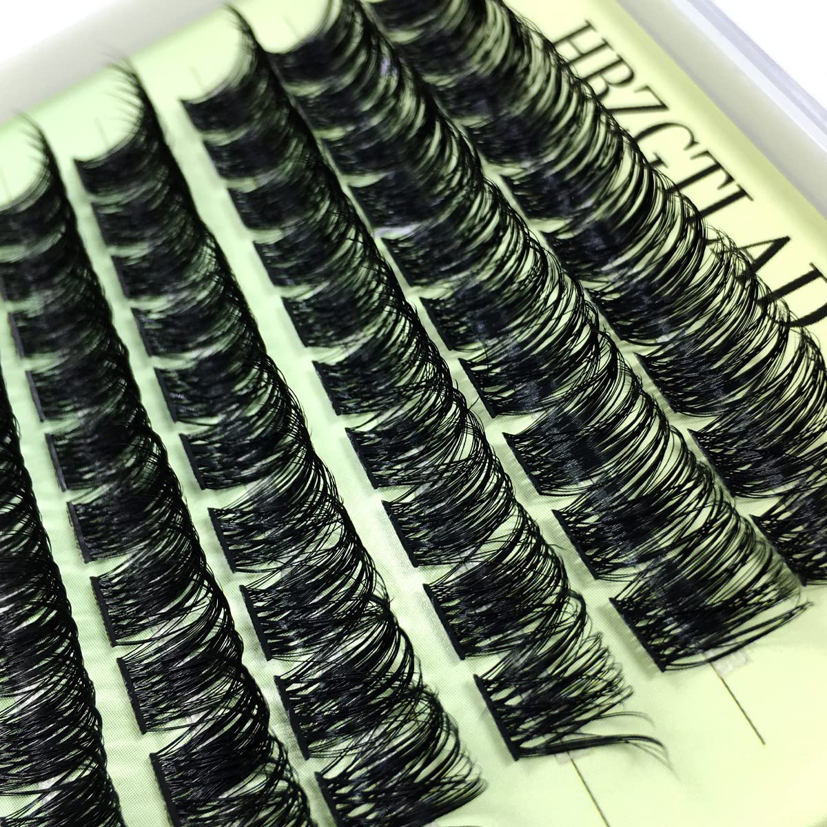 3D Fluffy Single Cluster False Lashes - 14mm Volume Fans Natural Fake Eyelashes for Eye Extension | Perfect for Daily Wear, Parties & Special Occasions