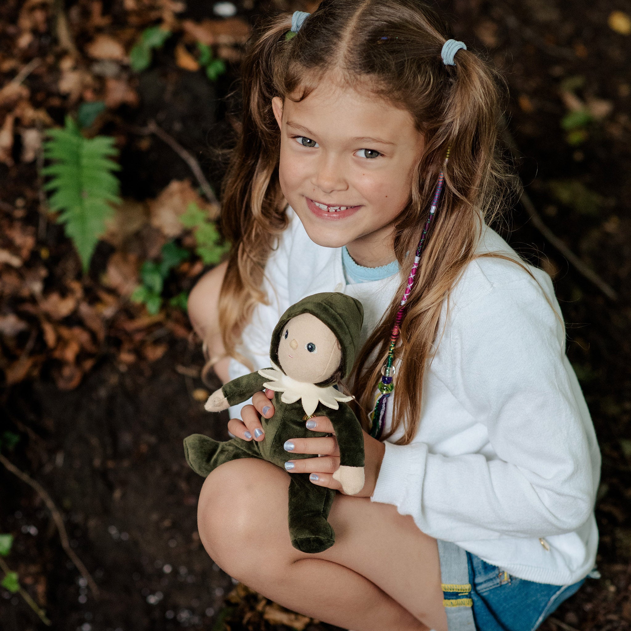 Dinky Dinkums Forest Friends Percy Pine Plush Toy - Adorable Stuffed Animal for Kids, Perfect for Cuddling, Nursery Decor, and Gift Giving