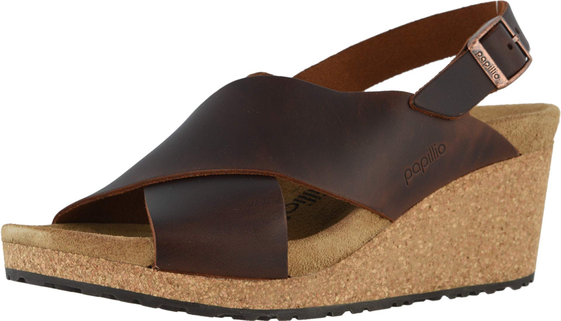Birkenstock Women's Samira Wedge Sandal - Comfortable Cork Footbed Sandals for Women | Perfect for Summer, Beach, and Casual Outfits