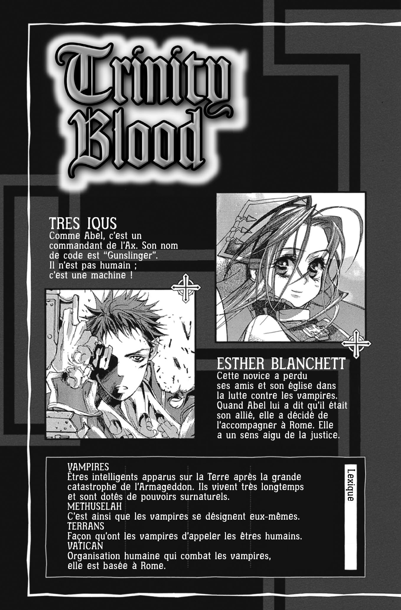 Trinity Blood Manga Volume 2 - Anime Graphic Novel, Vampire Action Series | Perfect for Anime Collectors & Vampire Fantasy Fans