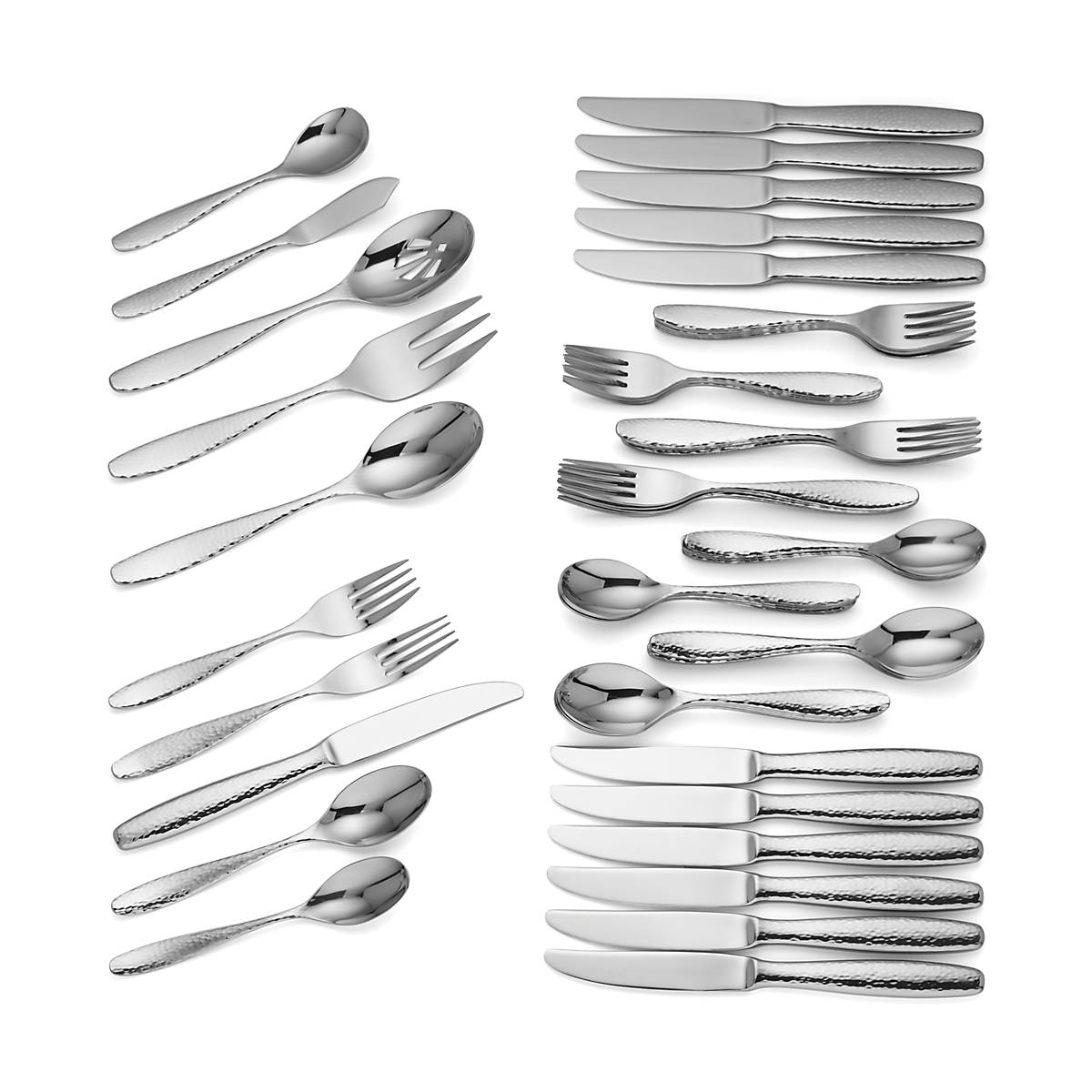 Palmer 65-Piece Stainless Steel Flatware Set - Complete Silverware Service for 12 - Perfect for Dinner Parties, Weddings & Everyday Dining