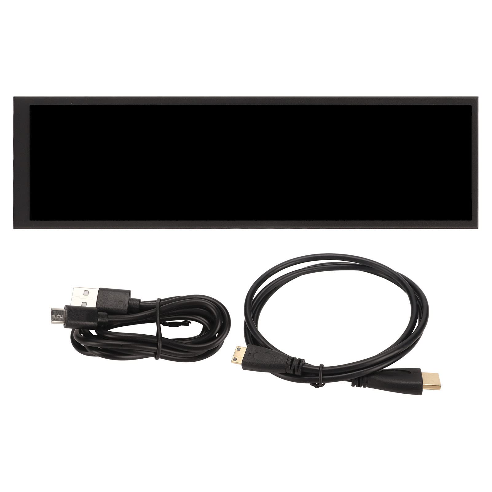 8.8 Inch Touch Screen Monitor - USB LCD HD Secondary Display, FHD IPS Touchscreen for Raspberry Pi, Aida64 Compatible HDR Monitor | Perfect for Coding, Gaming & Digital Signage