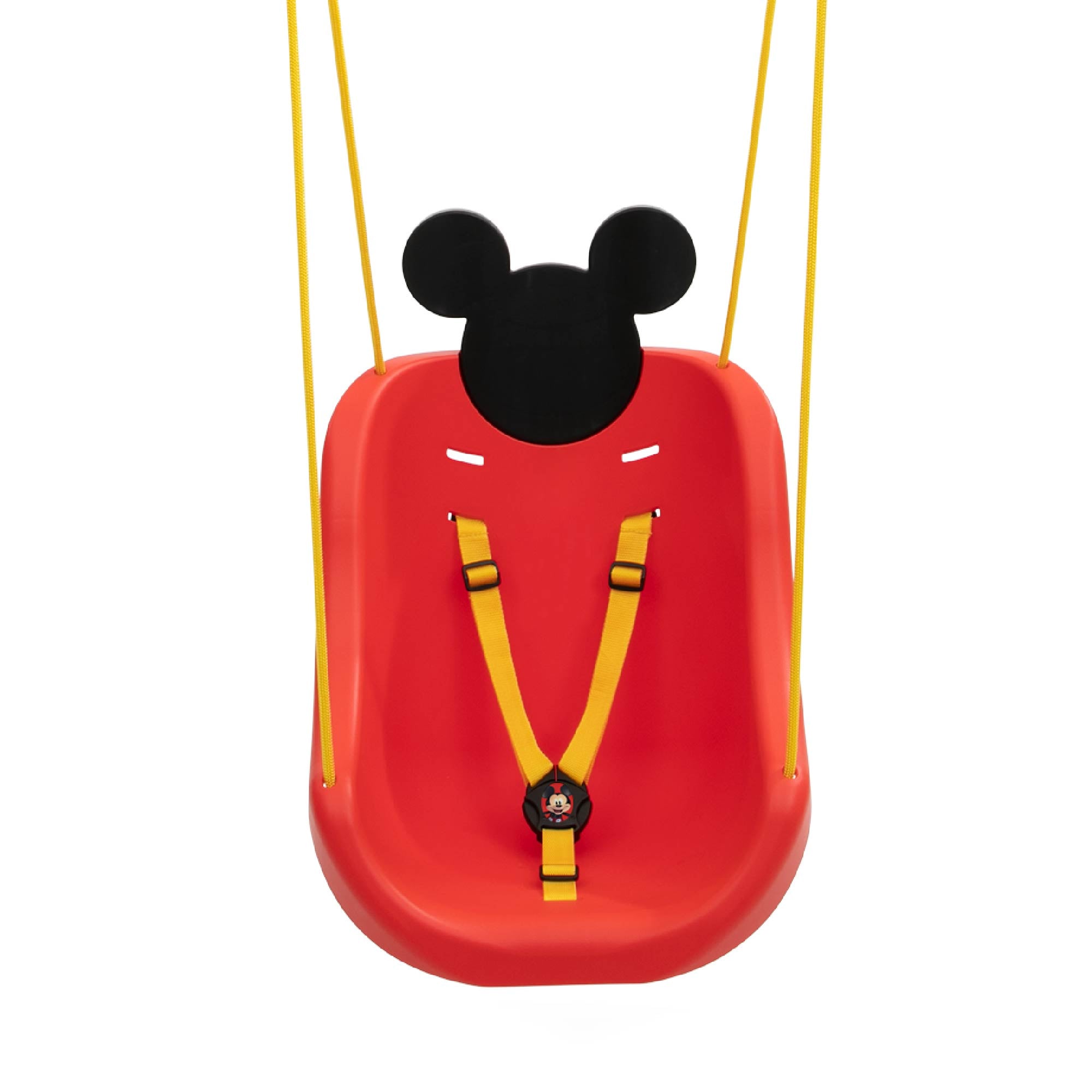 Mickey Mouse 2-in-1 Outdoor Kids Swing Set for Backyard & Playground - Fun Toddler Swing with Adjustable Seat for Indoor/Outdoor Use