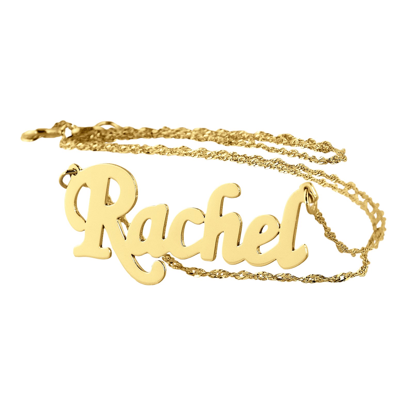 14k Gold Personalized Name Necklace - Elegant Pendant for Gifts & Daily Wear