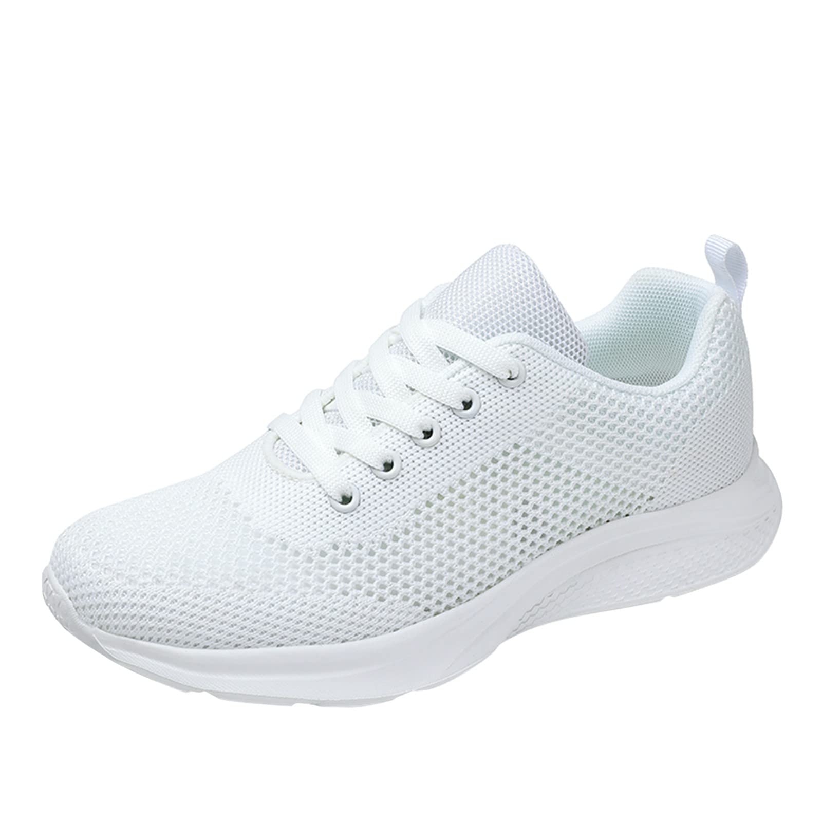Women's Platform Sneakers - Breathable Canvas Walking Shoes for Summer | Fashion Loafers & Casual Sport Sneakers | Perfect for Daily Wear, Gym, and Outdoor Activities