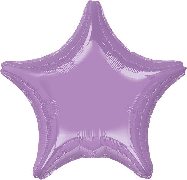 45cm Standard Star XL Pearl Lavender Balloon - Premium Party Decorations for Birthdays, Weddings & Baby Showers