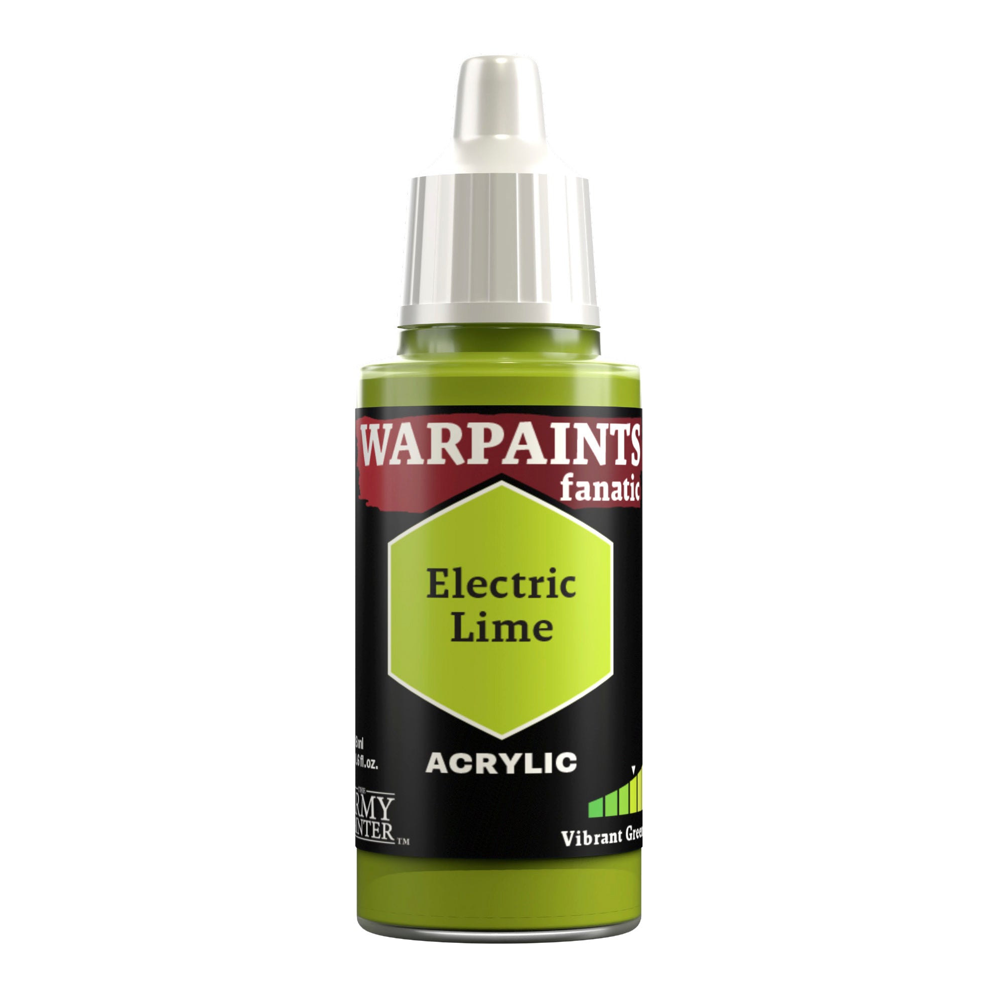 Warpaints Fanatic: Electric Lime - High-Quality Makeup for Cosplay, Halloween & Theatrical Performances