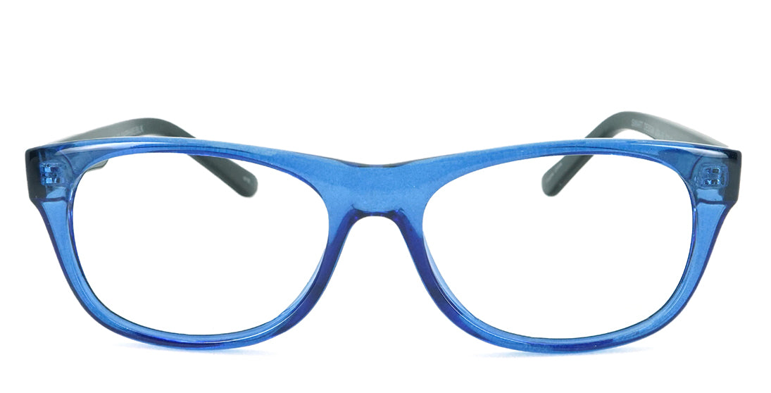Blue Plastic Kids Eyeglasses S2820 - Fun & Safe Children's Glasses for Dress-Up, Role Play, and Costume Parties