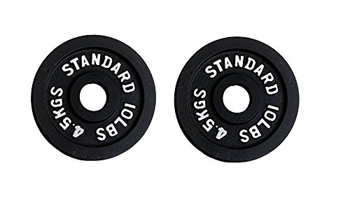 Ader 60'' Olympic Barbell Set with 37.5 lb Black Weight Plates - Strength Training Equipment for Home Gym & CrossFit Workouts
