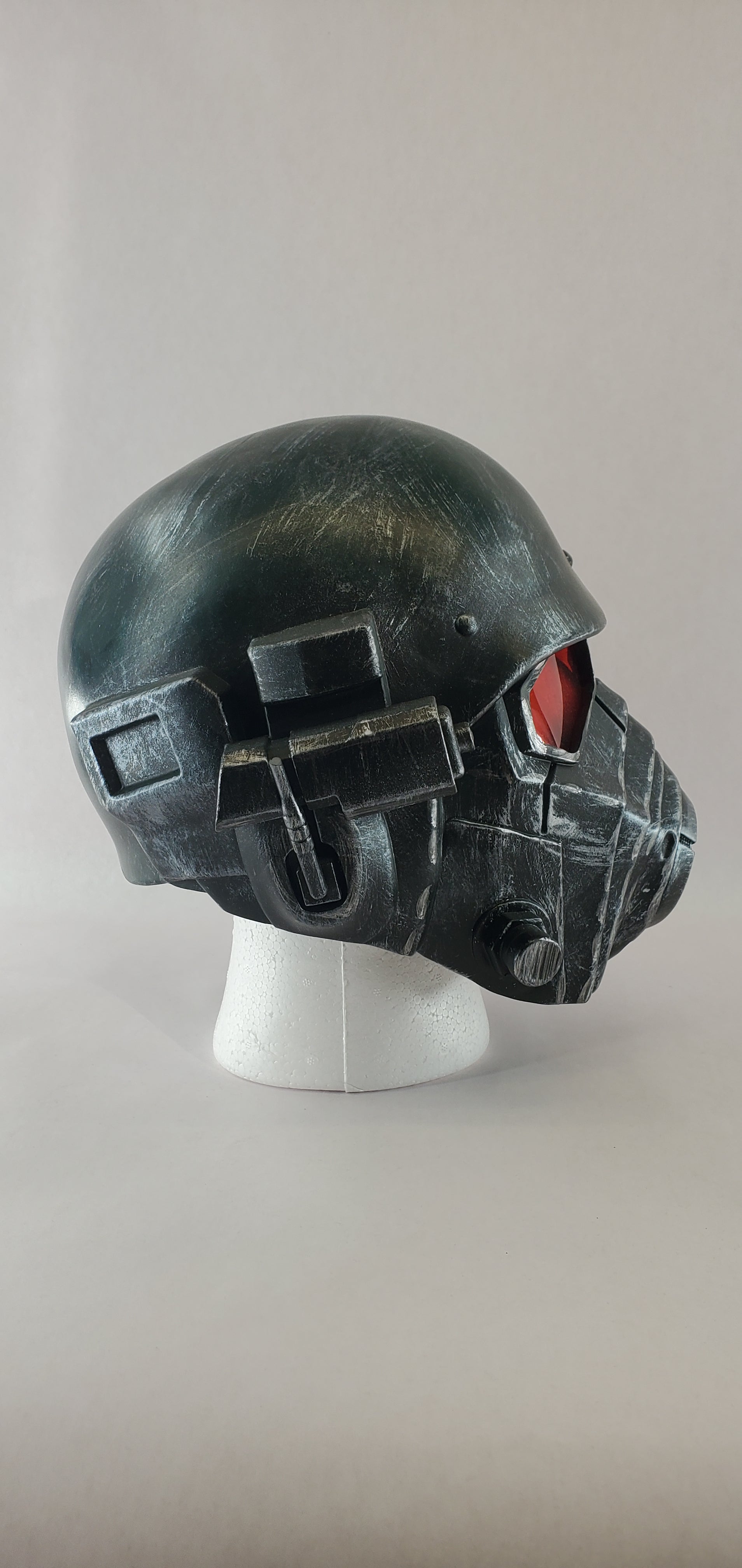 Apocalypse Ranger Helmet - Premium Cosplay Costume Accessory for Halloween, Comic Con & LARP | Post-Apocalyptic Themed Gear for Roleplaying & Costume Parties