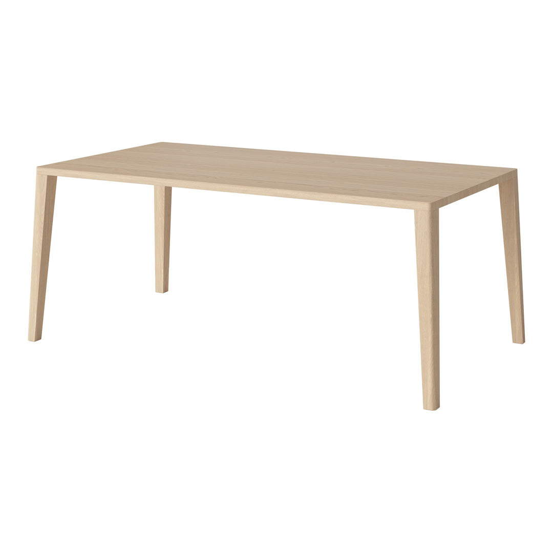 Elegant Rectangular Dining Table for Home & Restaurant - Perfect for Family Dinners, Entertaining Guests & Fine Dining